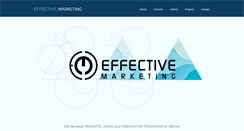 Desktop Screenshot of effectivemc.com